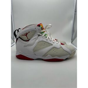 Nike Air Jordan 7 Retro 2015 Hare White‎ Gray Red 304775-125 Mens Size 14 Rare